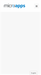 Mobile Screenshot of microapps.com